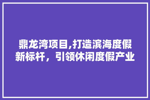 鼎龙湾项目,打造滨海度假新标杆，引领休闲度假产业升级 成语大全